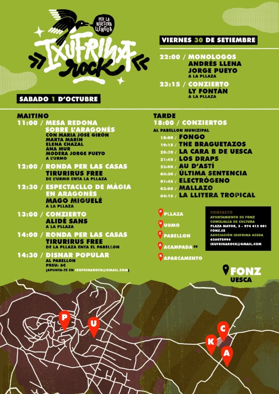 Imagen Nace el primer festival de música en aragonés