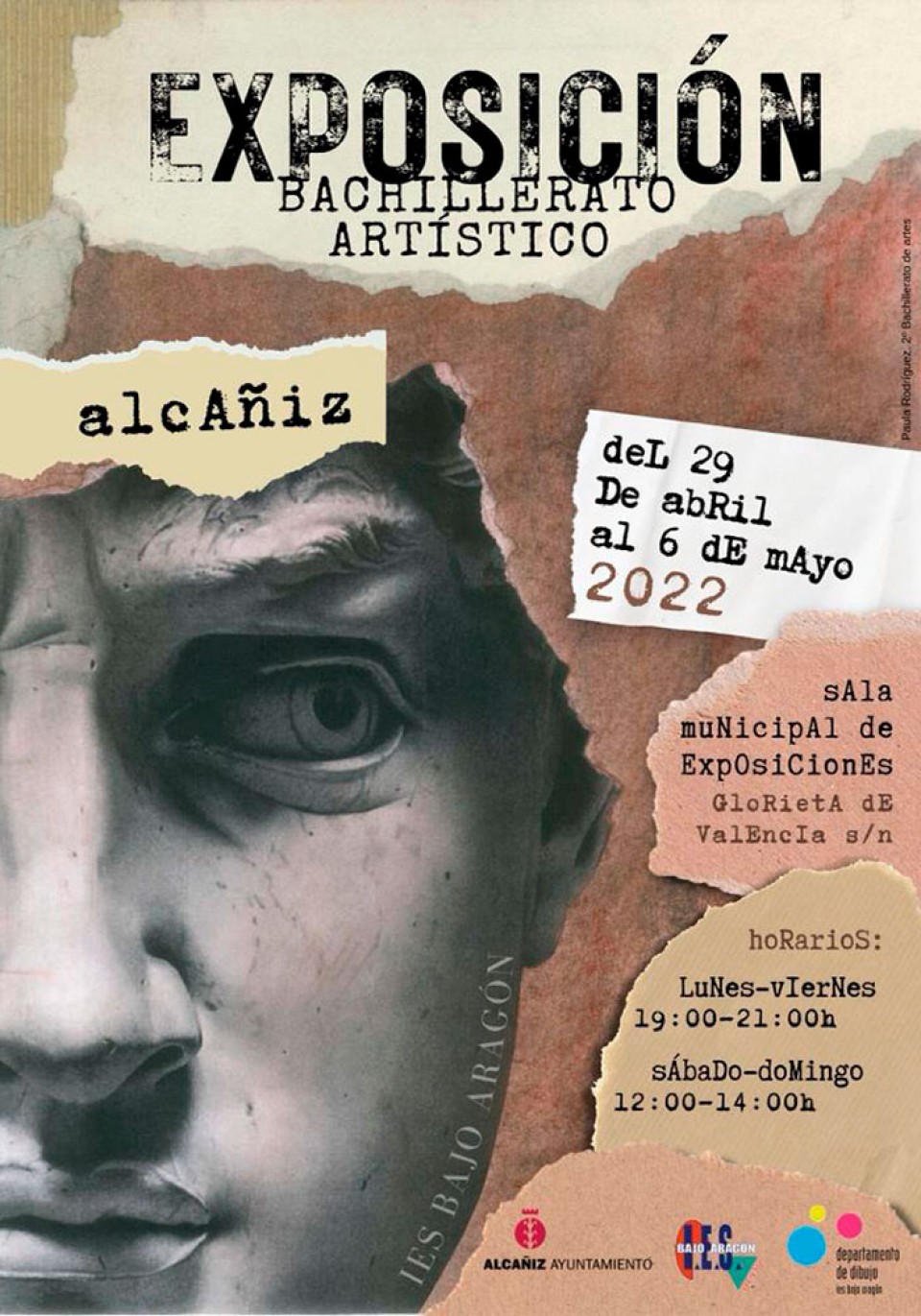 Imagen Exposición en Alcañiz 'Bachillerato artístico'