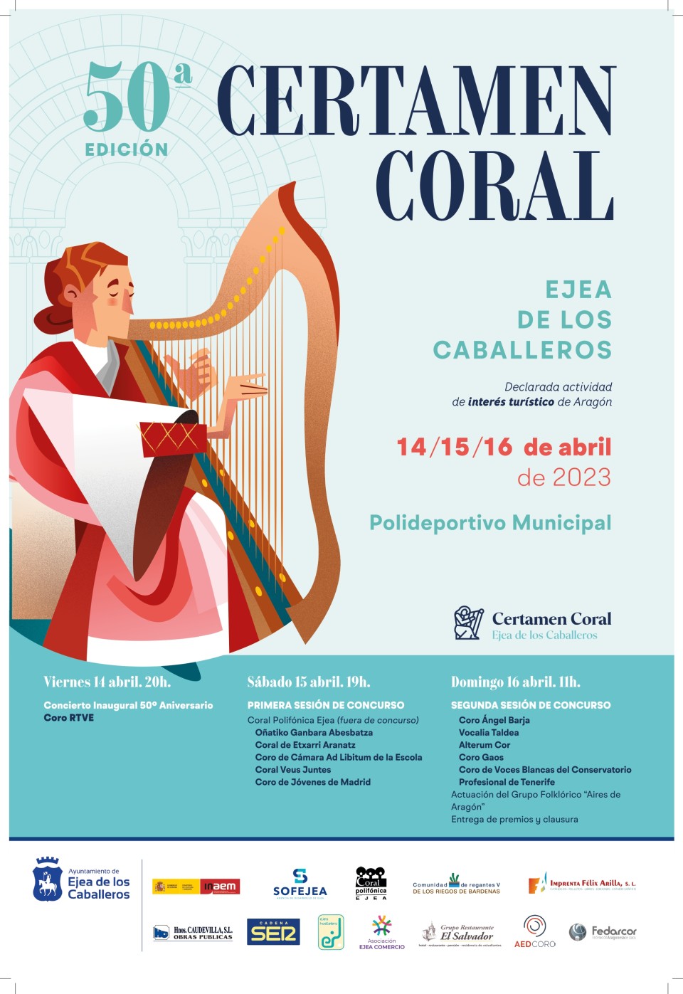 Imagen El Certamen Coral de Ejea celebra su 50 aniversario