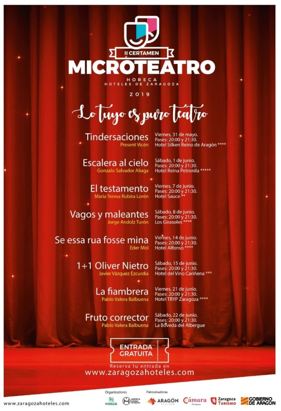 Imagen II edición microteatro HORECA