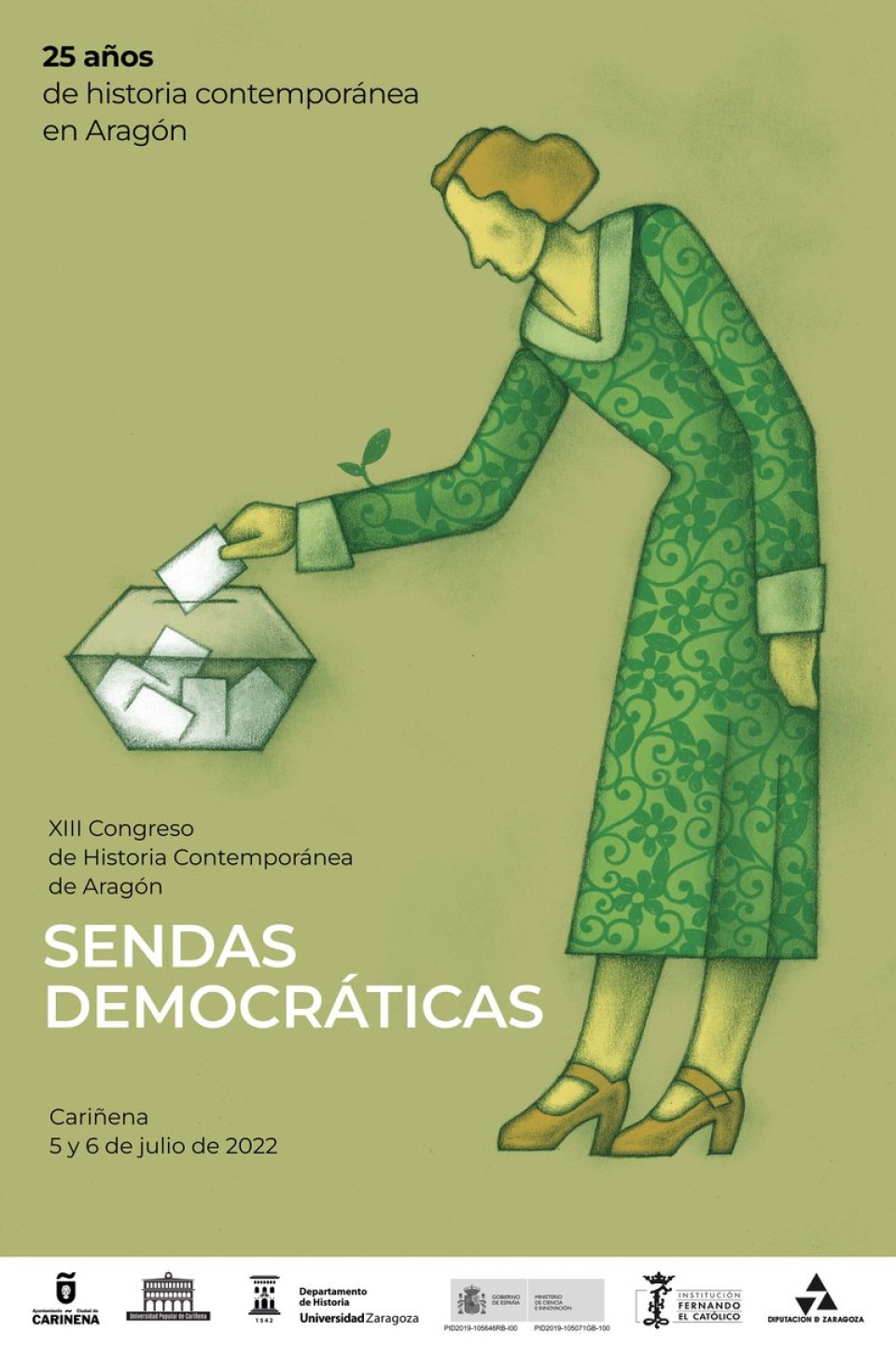 Imagen Cartel de 'Sendas democráticas'