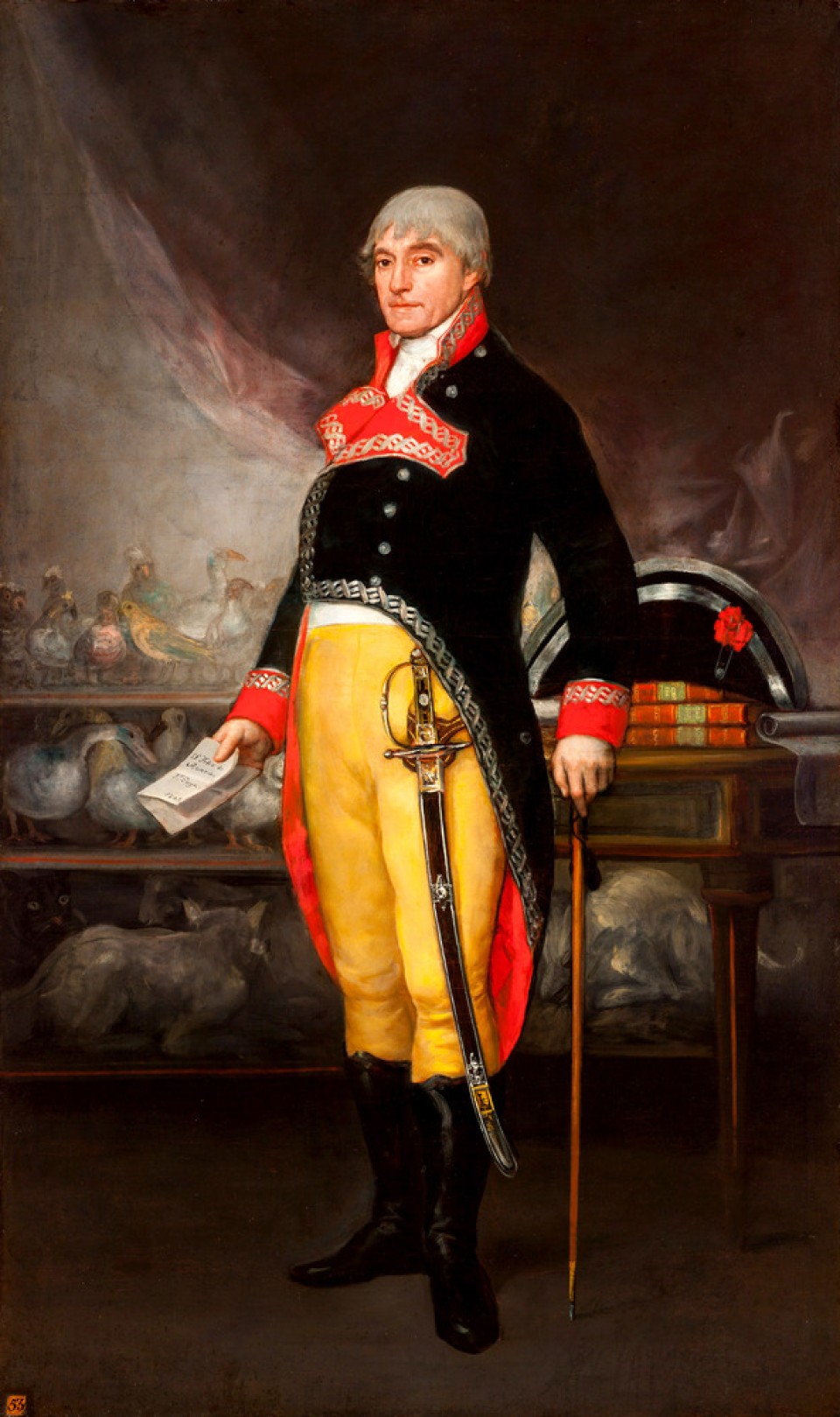 Imagen Félix de Azara retratado por Goya