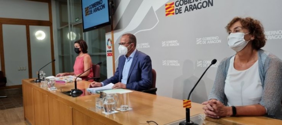 Imagen El consejero de Educación del Gobierno de Aragón, Felipe Faci, en la presentación del curso 2021-2022