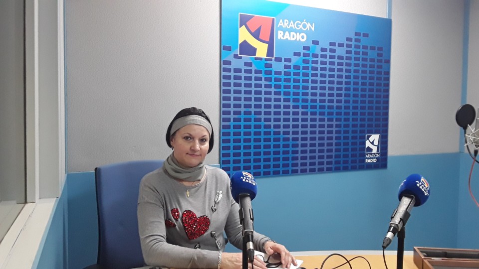 Imagen Entrevista a Amparo Sanz en Aragón Radio