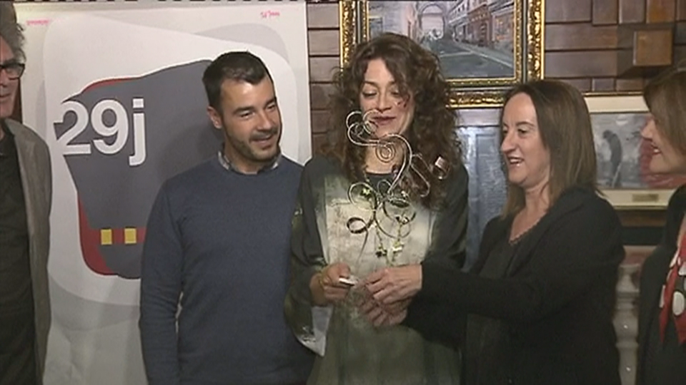 Imagen Carmen París, premio 'Aragoneses en Madrid'