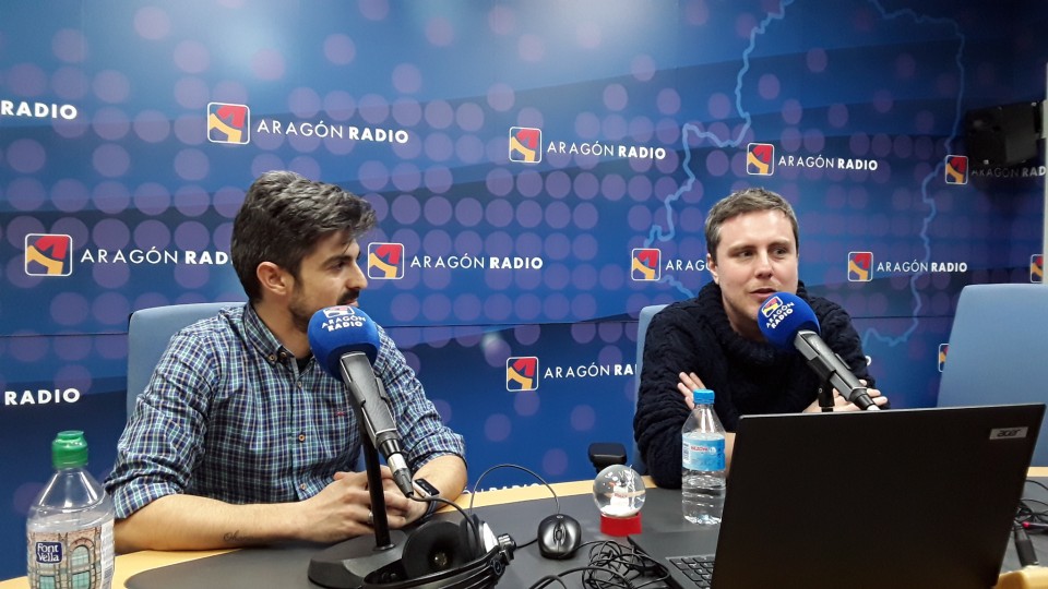 Imagen Marcuello y Quintana, durante su entrevista en el programa Escúchate.