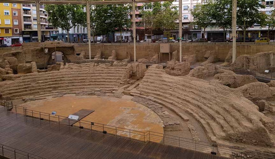 Imagen Teatro Romano de Zaragoza