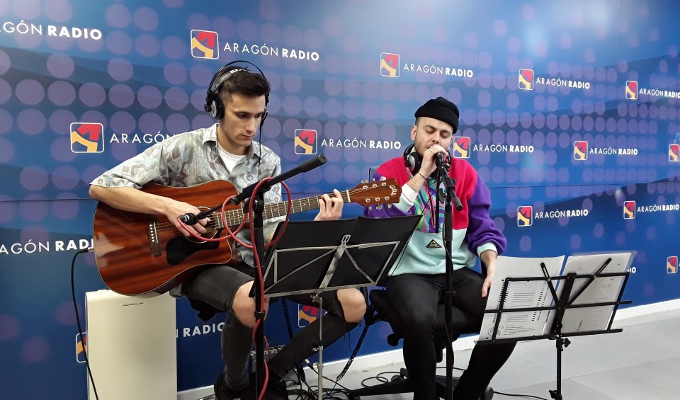Imagen Música en directo en Aragón Radio.