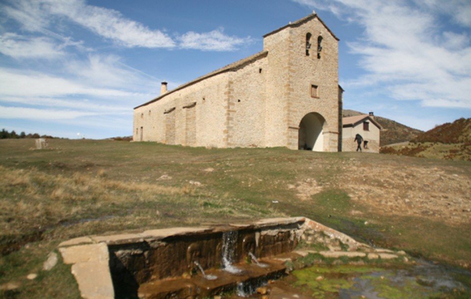 Imagen Ermita de Santa Orosia en Yebra de Basa (F. SIPCA)