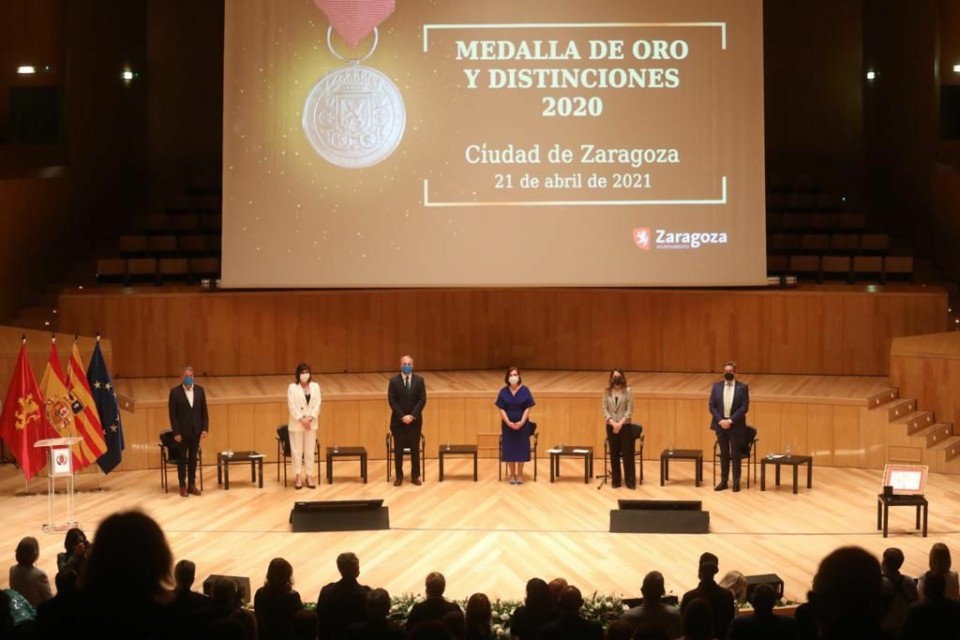 Imagen Acto por la Medalla de Oro y el nombramiento de Hijos Predilectos y Adoptivos de Zaragoza.