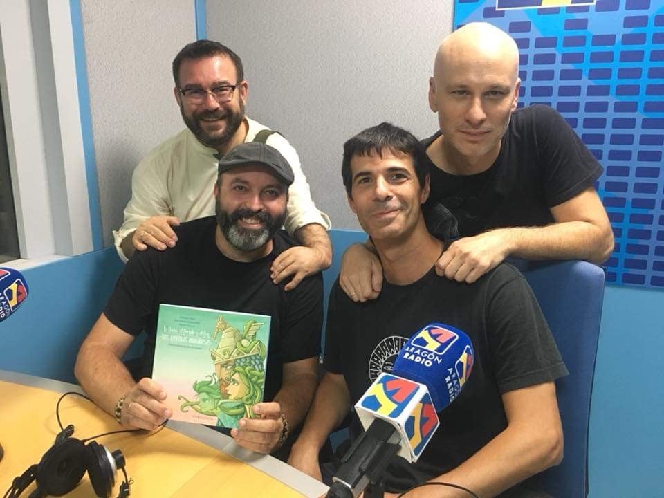 Imagen Roberto Malo, José María Tamparillas, Daniel Tejero y David Guirao.