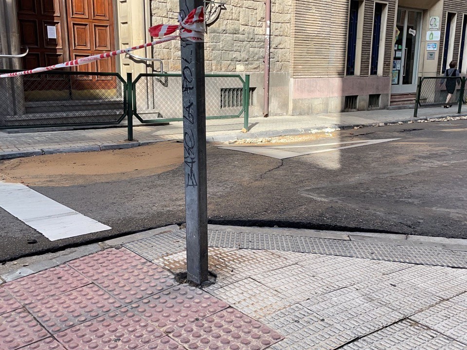 Imagen Afección en la calle Sevilla