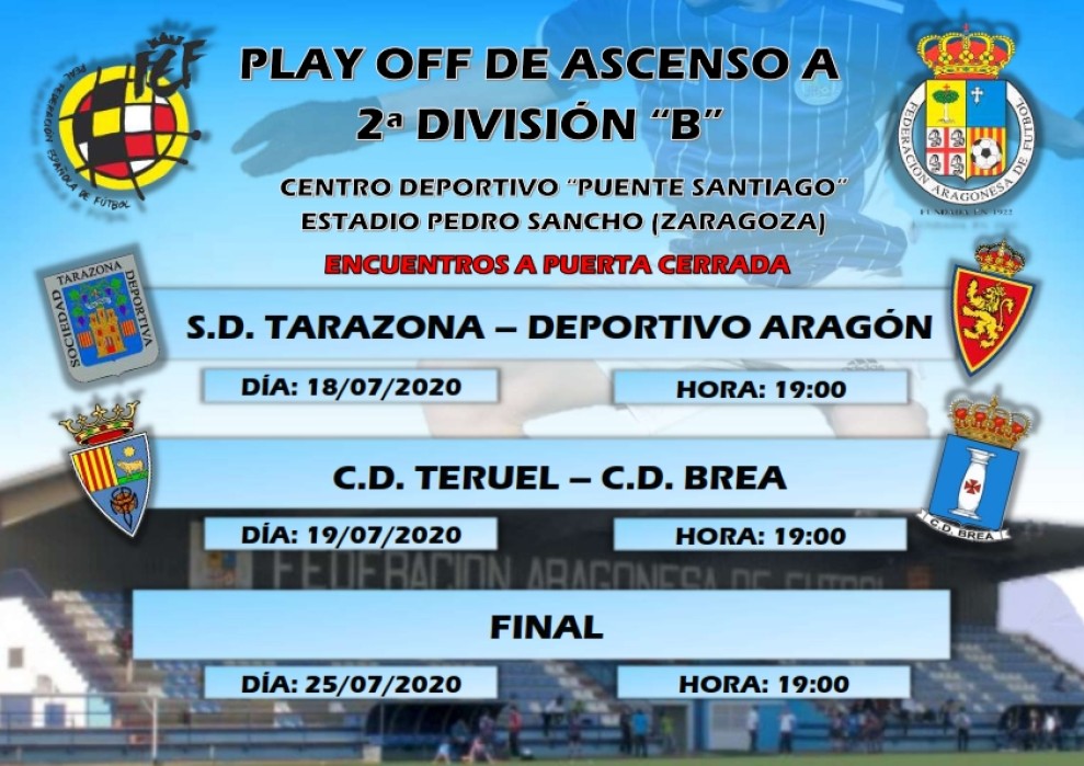 Sensación Expulsar a Correspondencia Ya se conoce el calendario del playoff de ascenso a Segunda B | Nuestro  deporte | Aragón Deporte (CARTV)