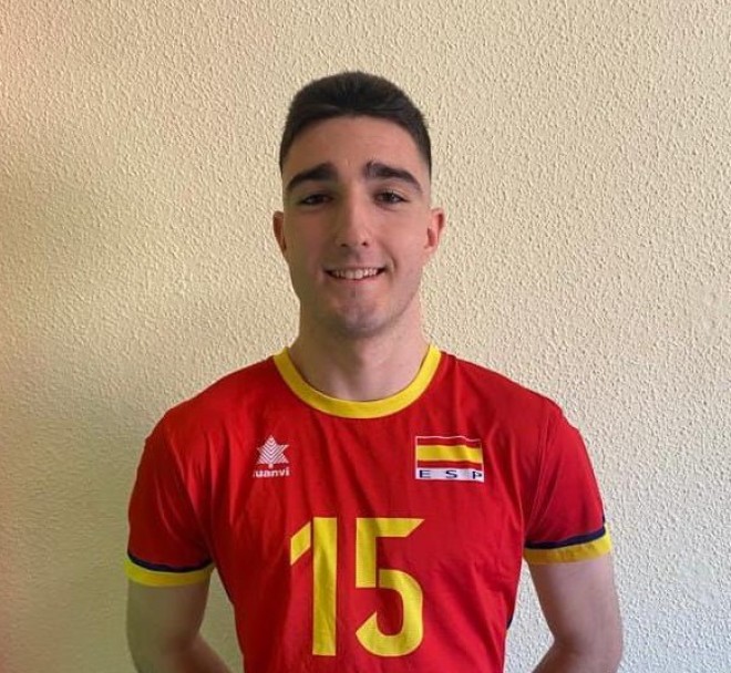 Jorge Carrasco convocato dal Zaragoza Volleyball Club con la nazionale Under 19 |  il nostro sport